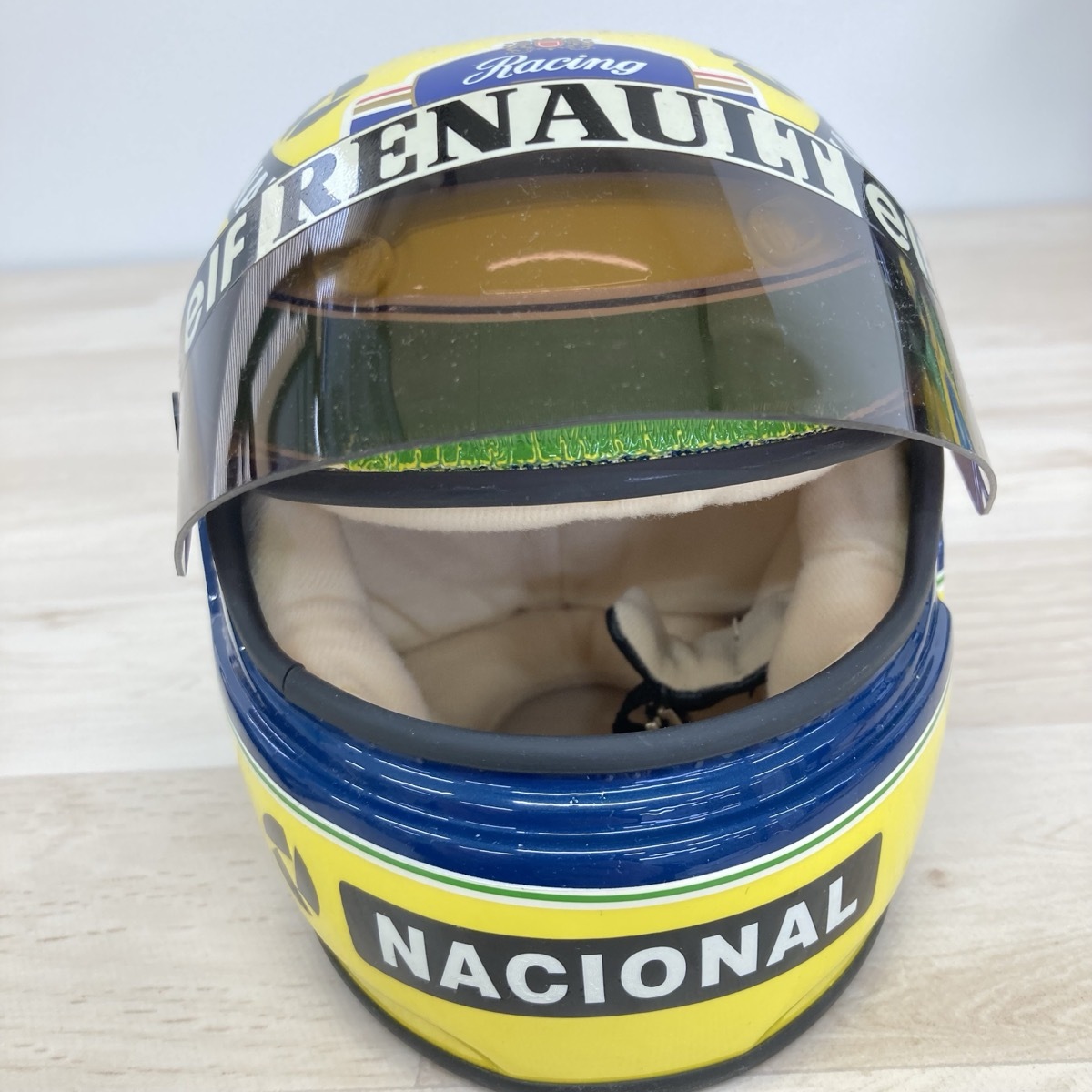 AYRTON SENNA アイルトン・セナ ミニチャンプス 1/2 ヘルメット 1994 ウィリアムズ ルノー[R0533]_画像6