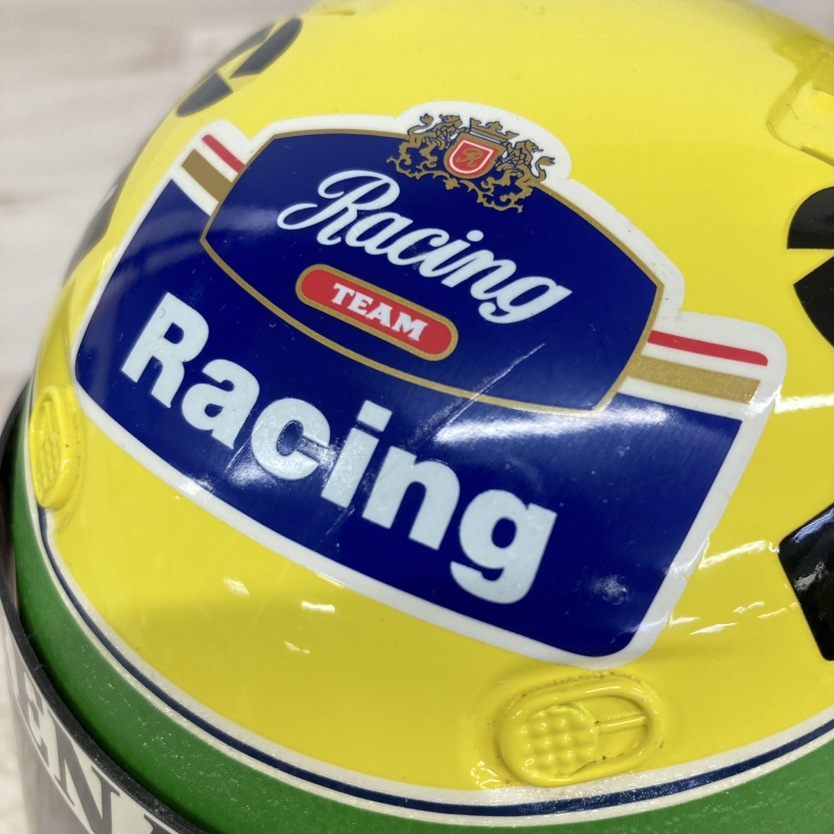 AYRTON SENNA アイルトン・セナ ミニチャンプス 1/2 ヘルメット 1994 ウィリアムズ ルノー[R0533]_画像8