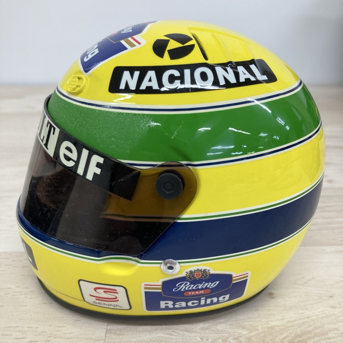 AYRTON SENNA アイルトン・セナ ミニチャンプス 1/2 ヘルメット 1994 ウィリアムズ ルノー[R0533]_画像3