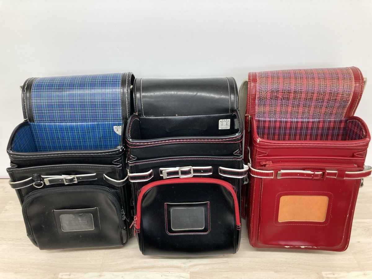 現状品 ランドセル 黒・赤 男の子・女の子 ELLE・olivier ealandなど まとめ 6点[Q0513]_画像9