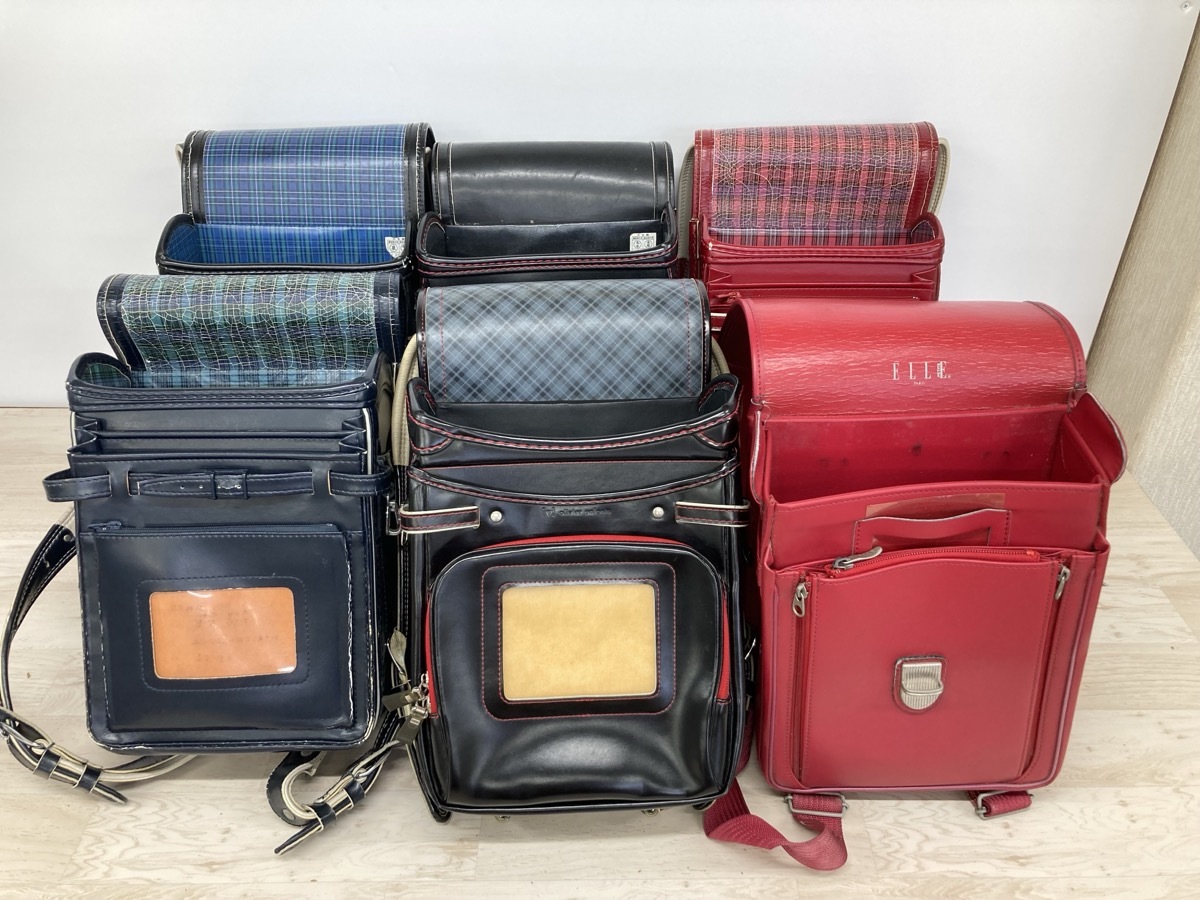 現状品 ランドセル 黒・赤 男の子・女の子 ELLE・olivier ealandなど まとめ 6点[Q0513]_画像10