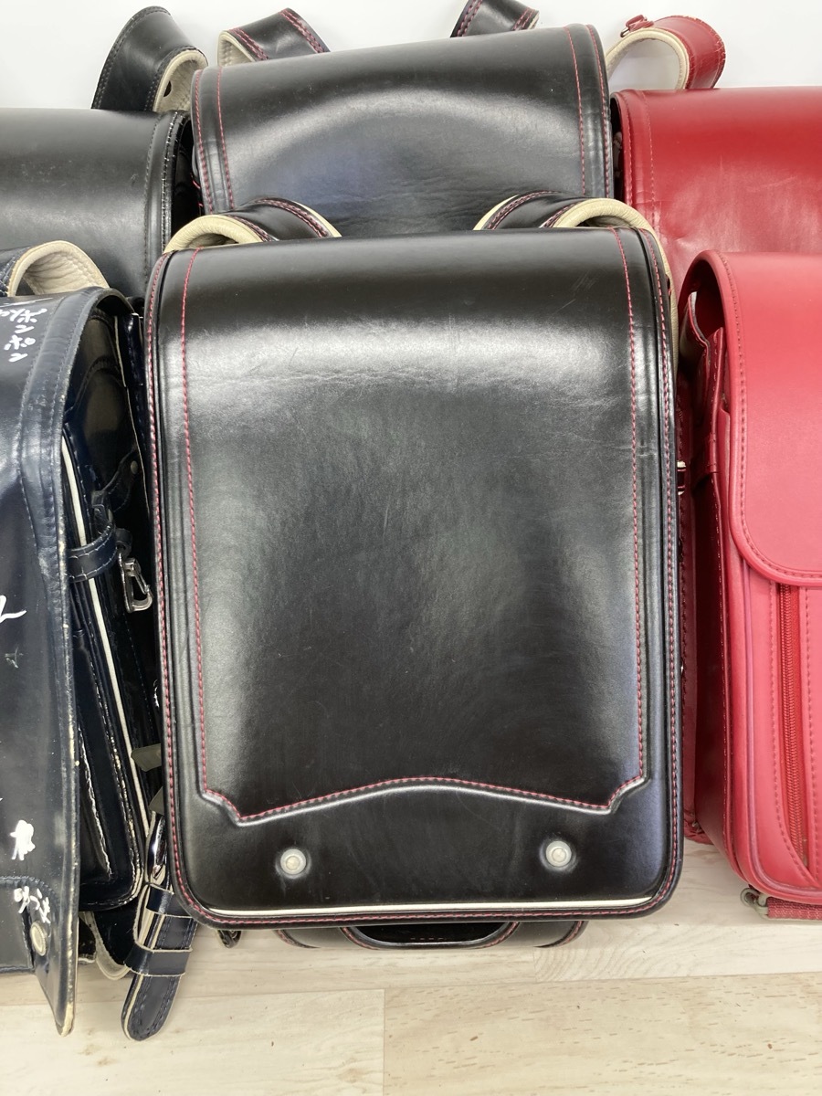 現状品 ランドセル 黒・赤 男の子・女の子 ELLE・olivier ealandなど まとめ 6点[Q0513]_画像3