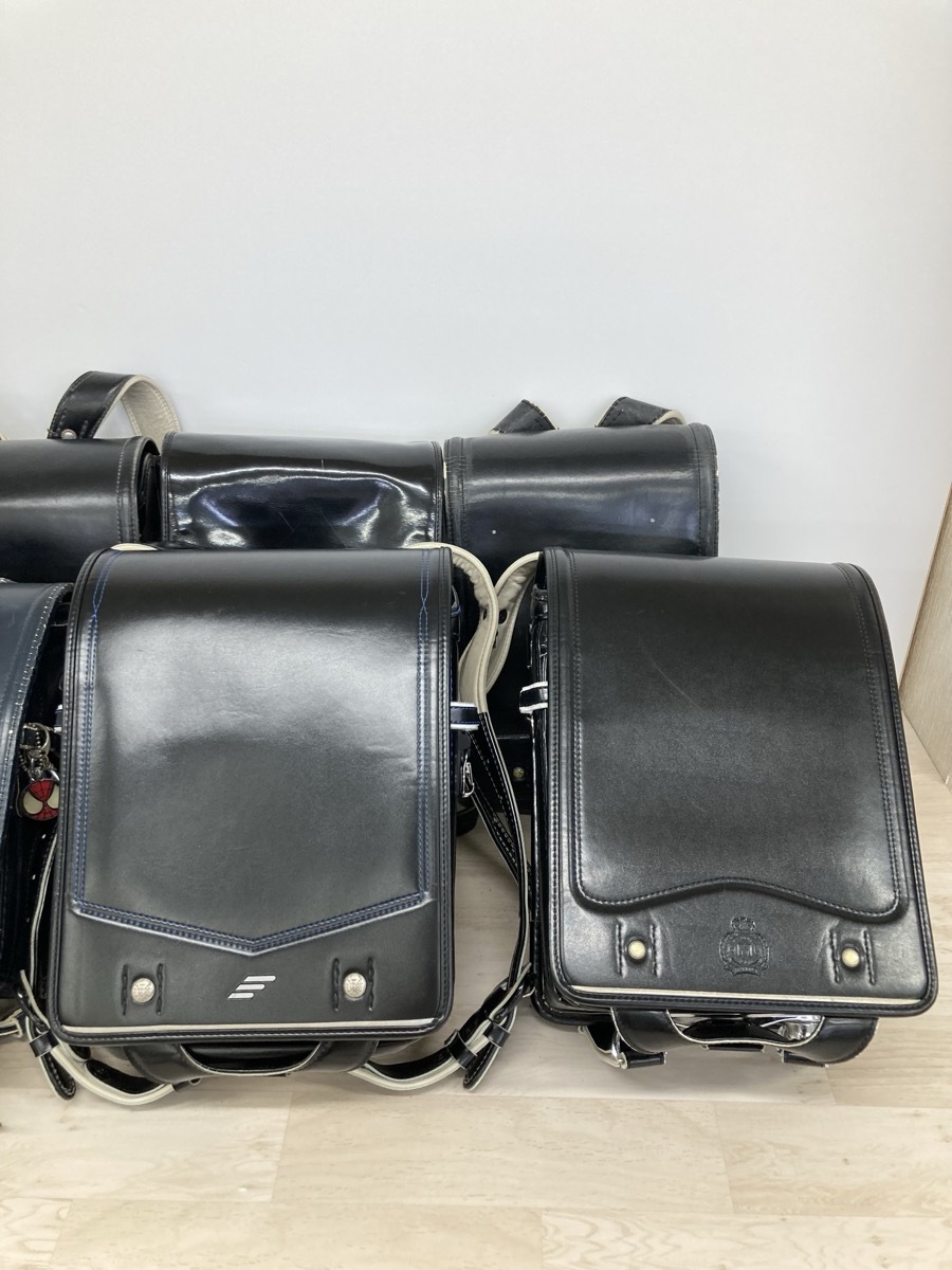 現状品 ランドセル 黒・ネイビー 男の子 MODEL ROYAL・mikiHOUSEなど まとめ 6点[Q0515]_画像3