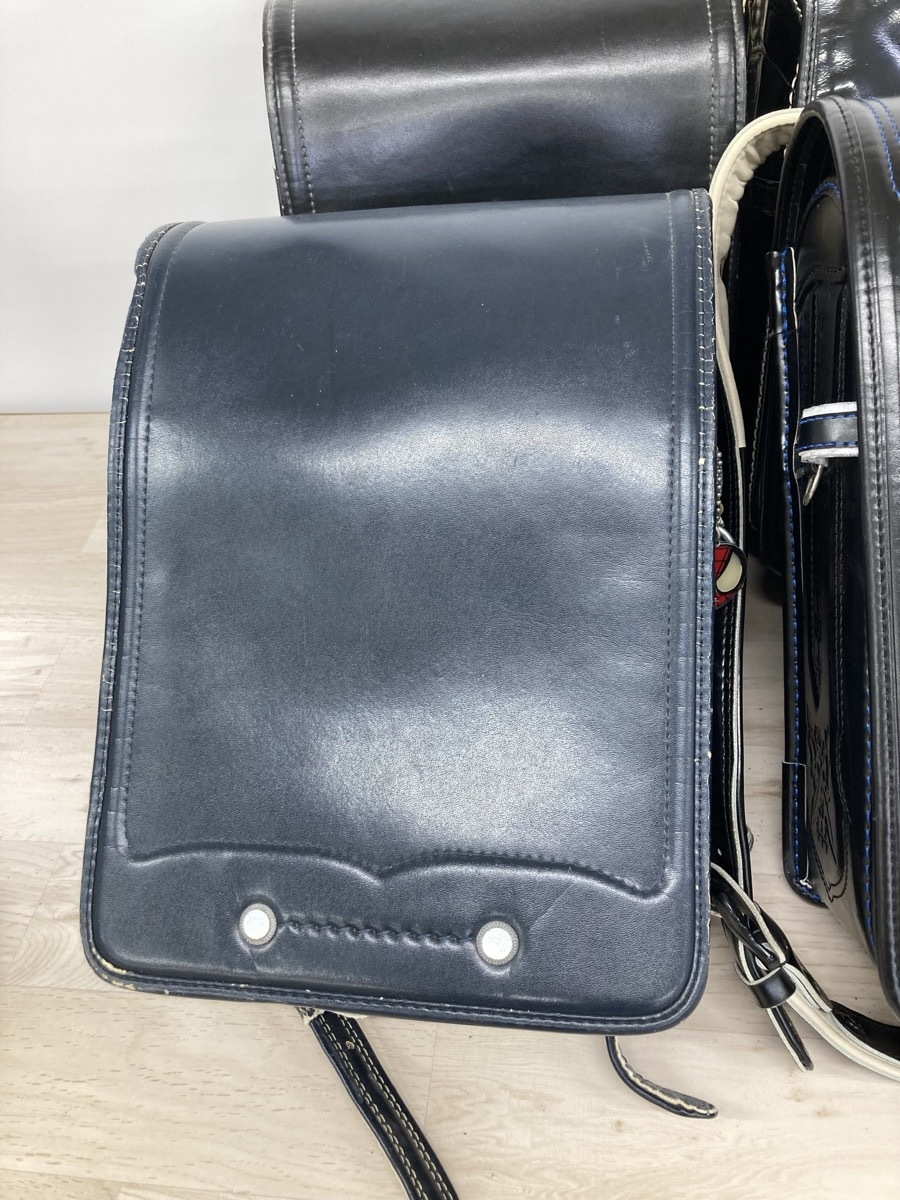 現状品 ランドセル 黒・ネイビー 男の子 MODEL ROYAL・mikiHOUSEなど まとめ 6点[Q0515]_画像2