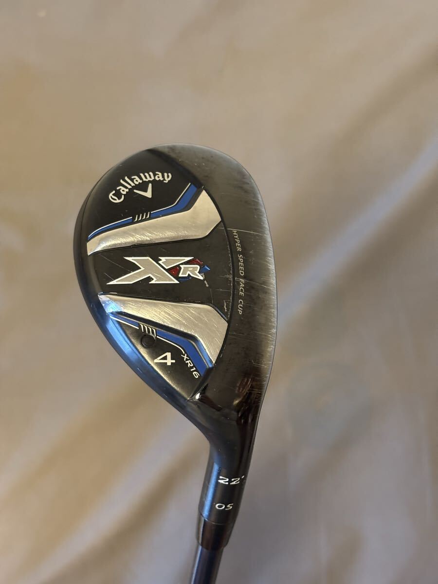 キャロウェイ　XR OS ユーティリティ　4番　22°_画像1