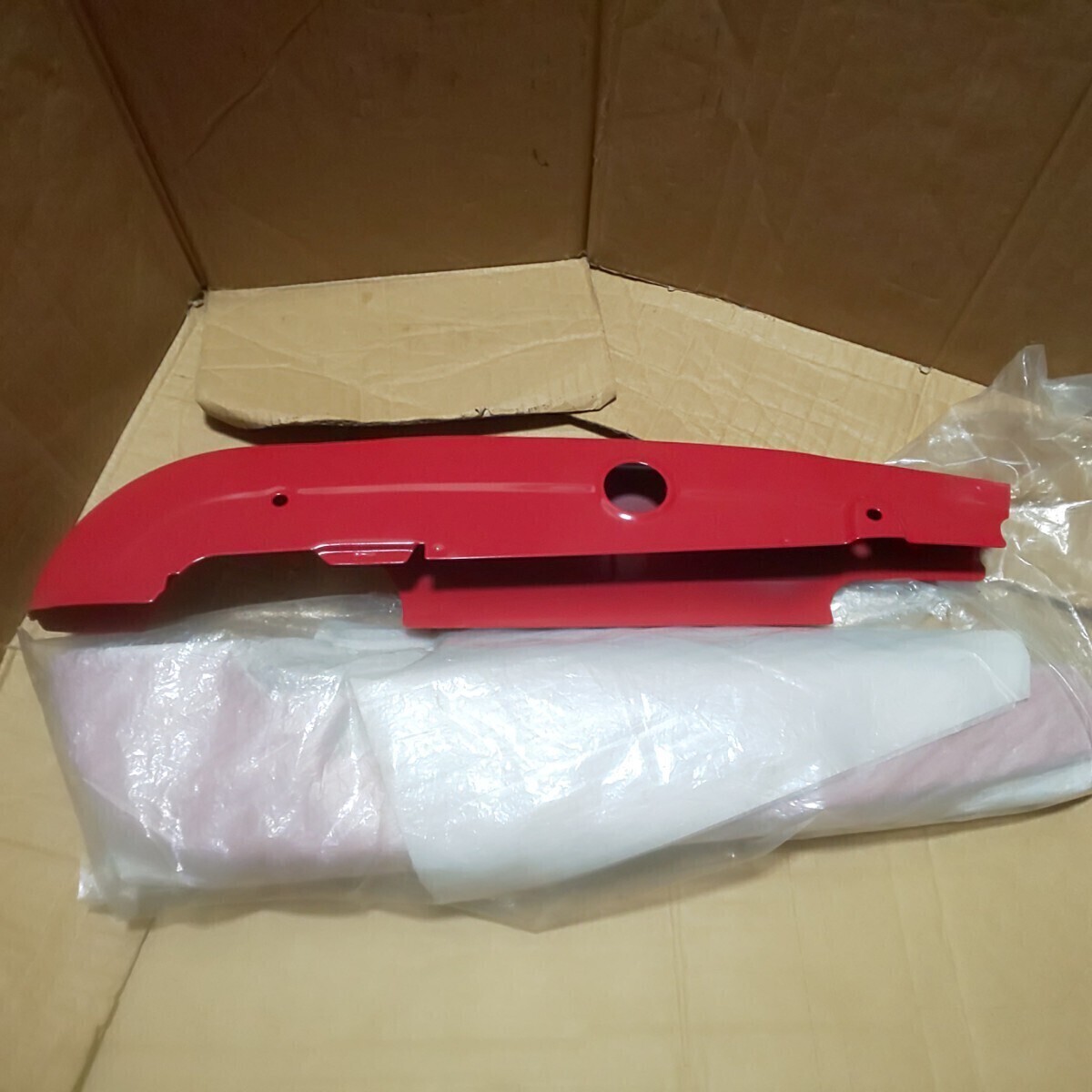 MD90 郵政カブ ホンダ純正 チェーンカバー 検索 チェーンケース 郵便カブ 郵政 郵便 MD カブ 廃番 絶版 当時物 希少_画像2