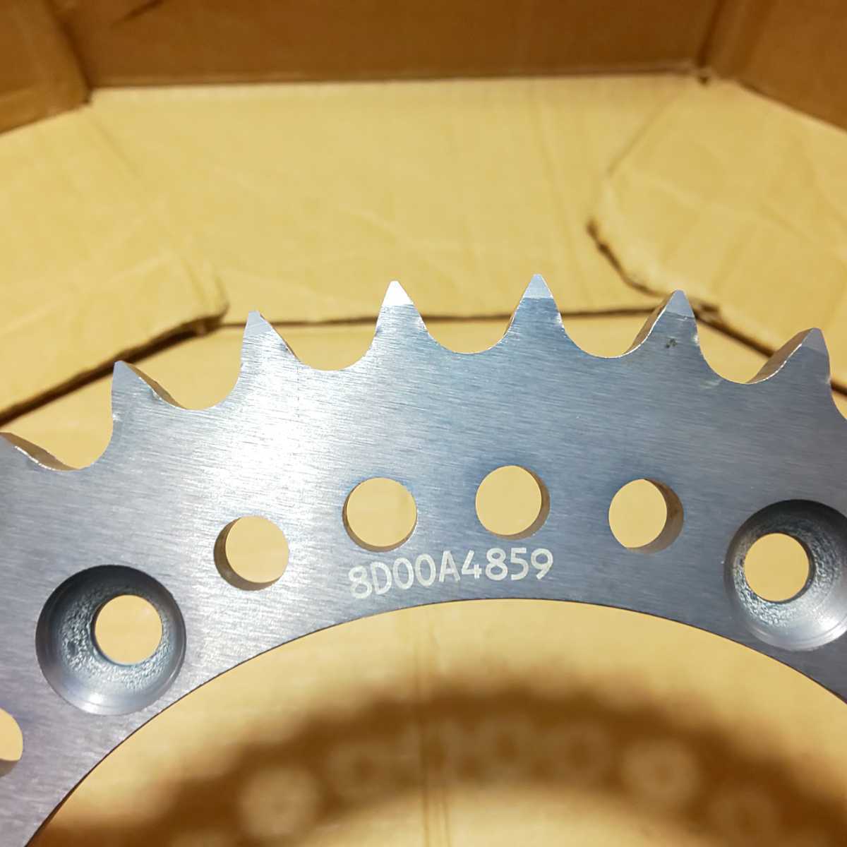 TC250 TE250 TMX250 SMX250 センテニアル510 WR250 WR300 CR125 CR150 ハスクバーナ純正 スプロケット 検索 アルミ スプロケ HUSQVARNA 40_画像3