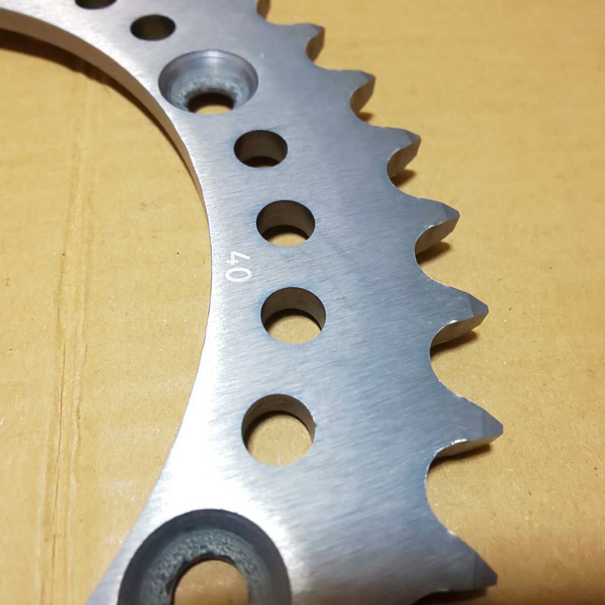 TC250 TE250 TMX250 SMX250 センテニアル510 WR250 WR300 CR125 CR150 ハスクバーナ純正 スプロケット 検索 アルミ スプロケ HUSQVARNA 40_画像5