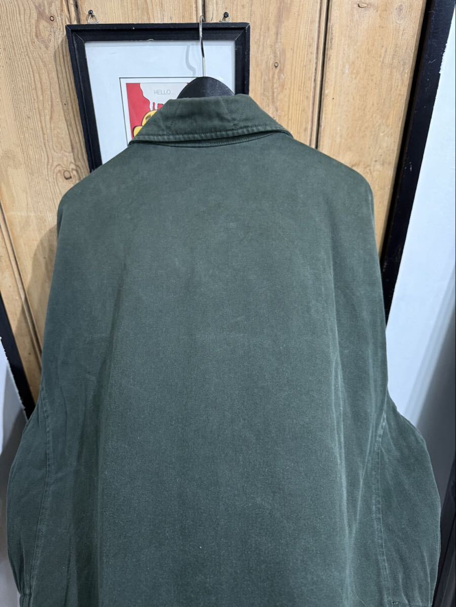 90s Guess Jeans Fireman Jacket ゲス ジーンズ ファイヤーマン ジャケット ダークグリーン M_画像9