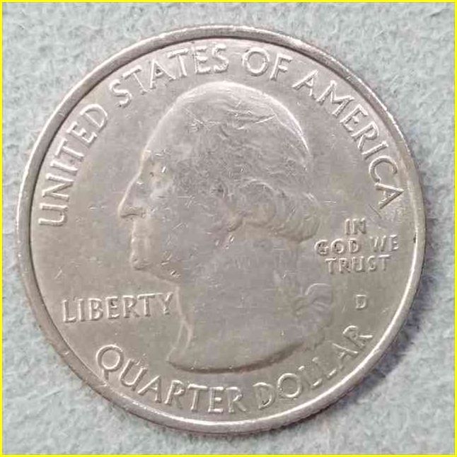 【アメリカ 25セント/2015年】国立公園シリーズ記念硬貨/ノースカロライナ州ブルーリッジ.パークウェイ/ザ.ビューティフル.クォーターズ_画像3