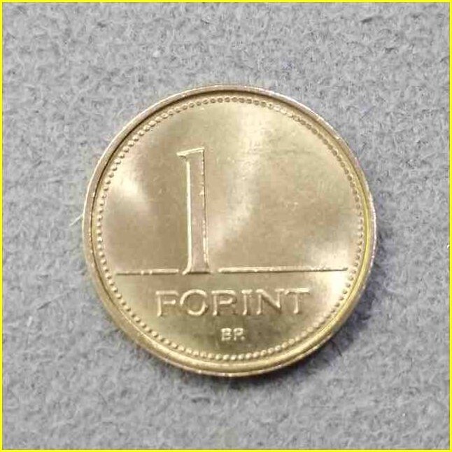 【ハンガリー 1フォリント 硬貨/1994年】 1 FORINT/旧硬貨/コイン/古銭_画像2