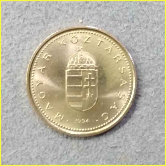 【ハンガリー 1フォリント 硬貨/1994年】 1 FORINT/旧硬貨/コイン/古銭_画像3