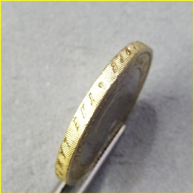 【イギリス 2ポンド 記念硬貨/2014年】 第1次世界大戦100周年/エリザベス2世/バイカラー/バイメタル/コイン_画像5