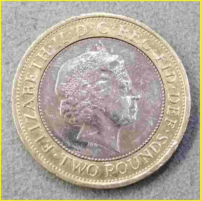 【イギリス 2ポンド 記念硬貨/2014年】 第1次世界大戦100周年/エリザベス2世/バイカラー/バイメタル/コイン_画像4