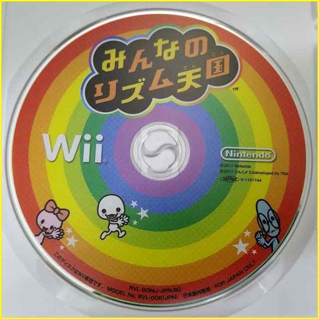 ★【ニンテンドー Wii ソフト/USED】 『みんなのリズム天国』/任天堂/NINTENDO/ゲームソフト ★_画像4