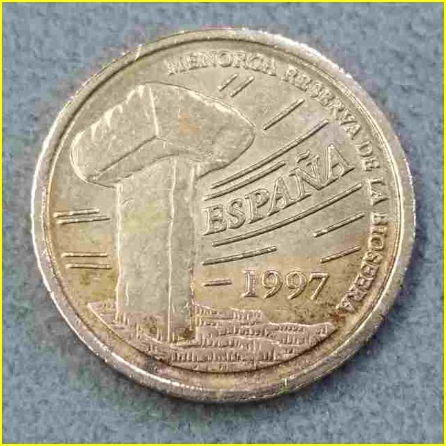 【スペイン 5ペセタ 記念硬貨/1997年】 5 PTAS/バレアレス諸島/アルミ青銅貨/旧硬貨/コイン/古銭_画像4