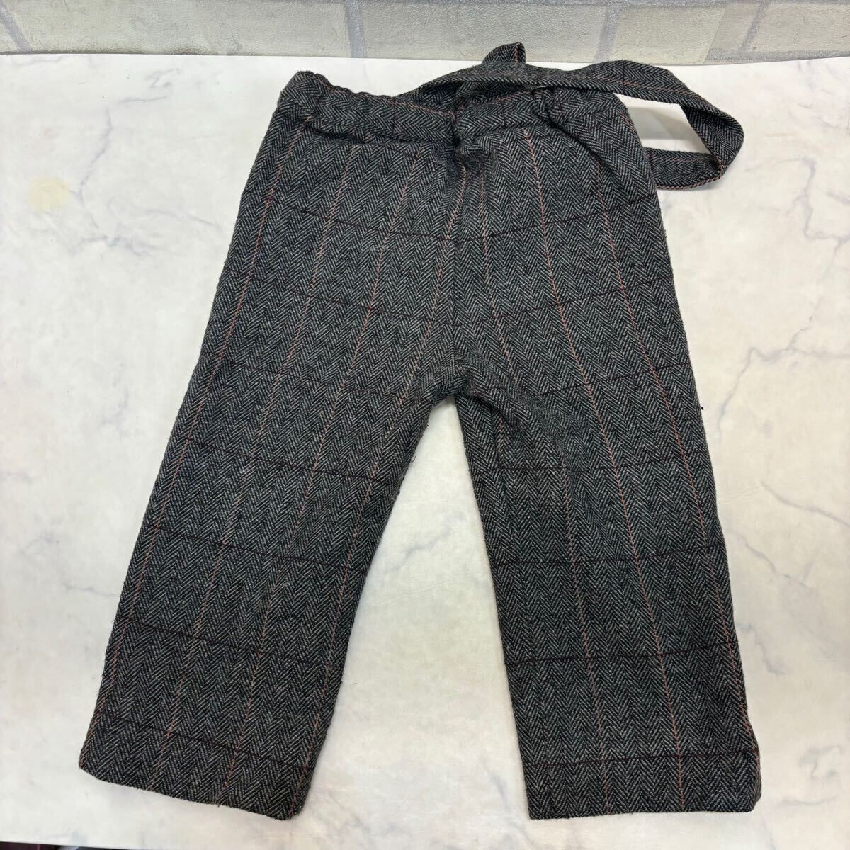 極美品 1回のみ着用 PEPA LONDON パンツ キッズ 子供服 男の子 茶 ブラウン 2歳 サイズ2y_画像2