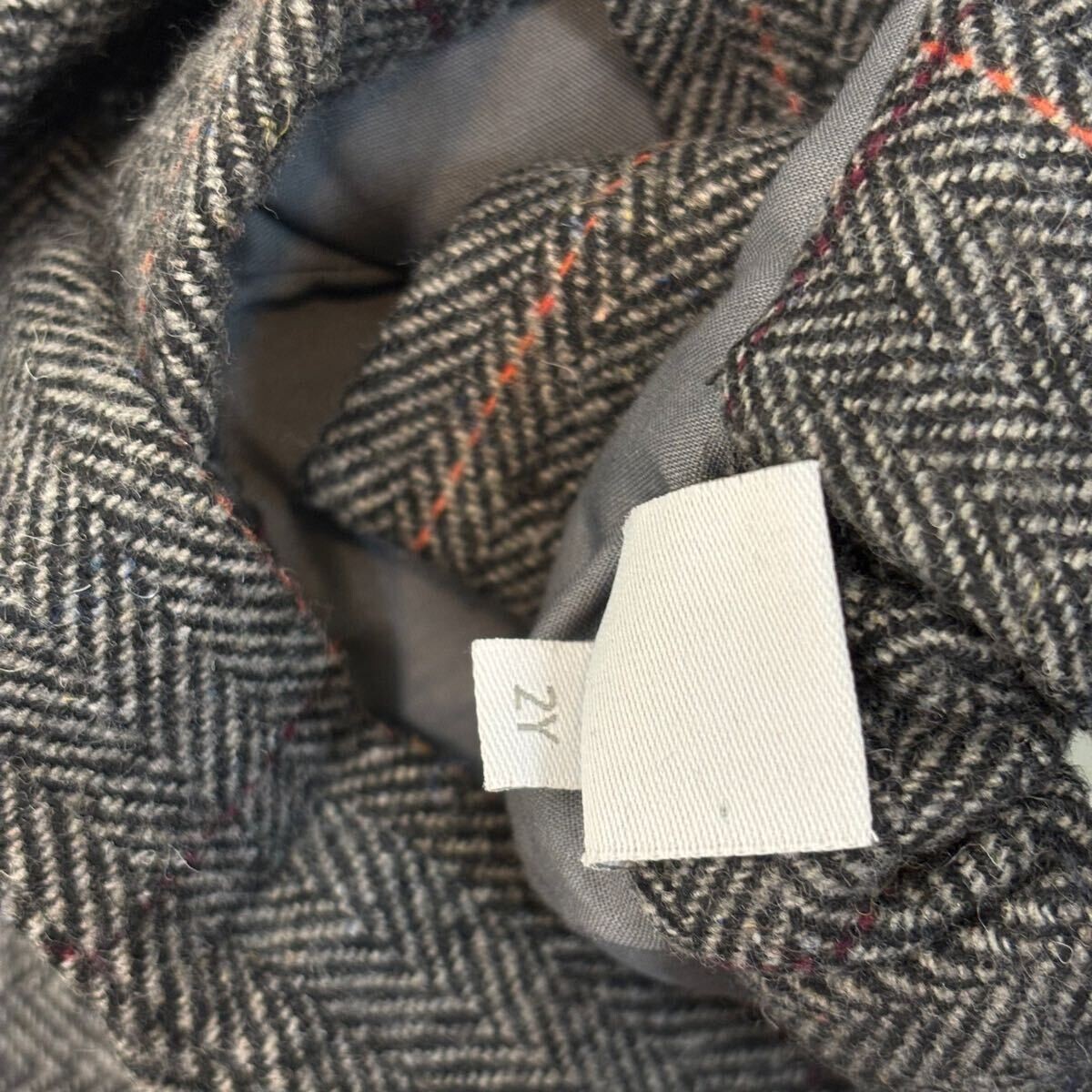 極美品 1回のみ着用 PEPA LONDON パンツ キッズ 子供服 男の子 茶 ブラウン 2歳 サイズ2y_画像4