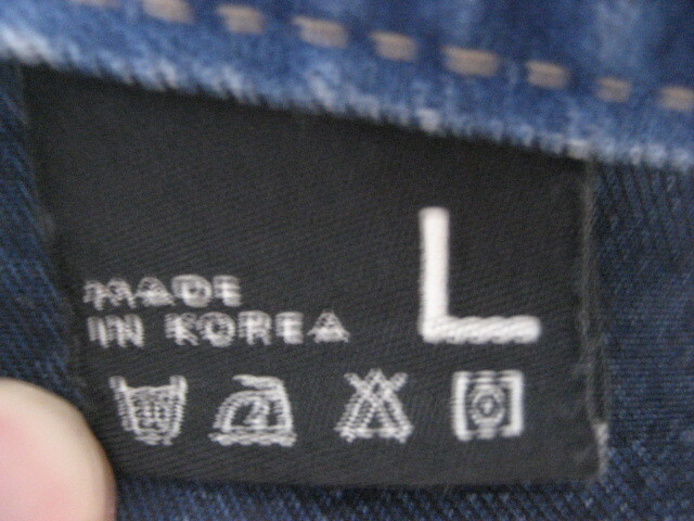 送料込み!美品SWAGのダメージ加工スキニーストレッチデニムジーンズL(31ー32)_画像10
