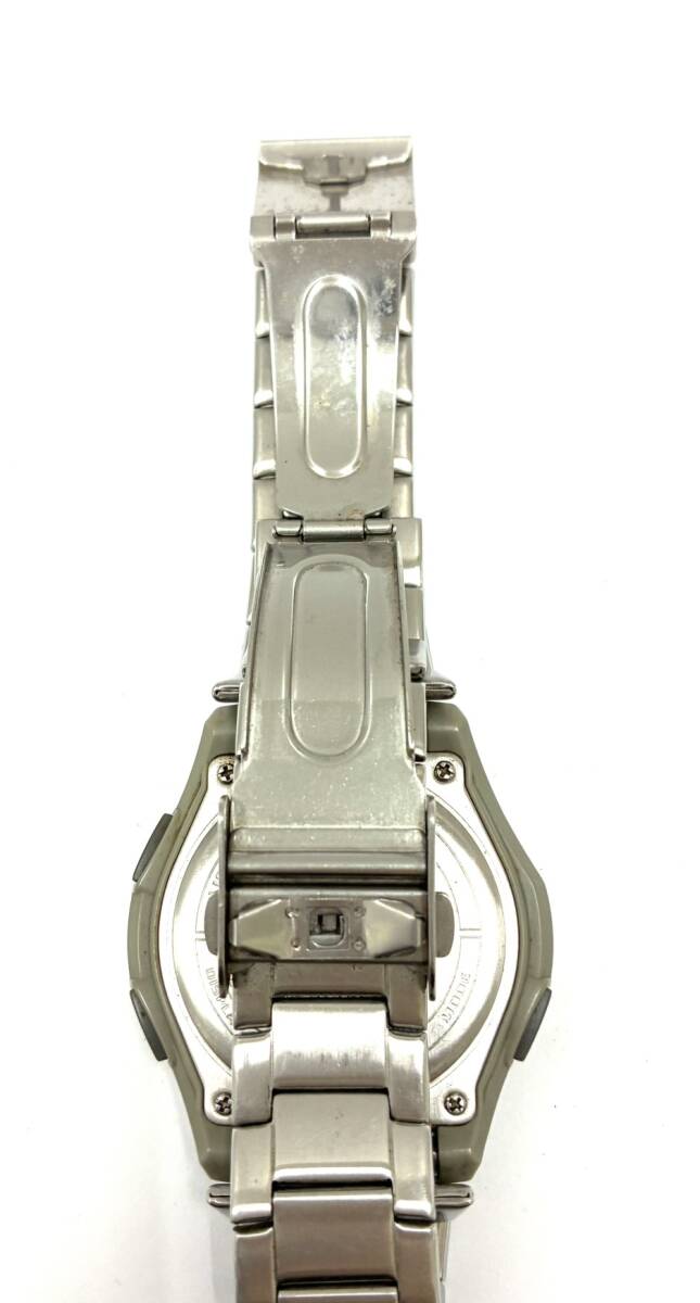 CASIO wave ceptor WVA-M480 腕時計 カシオ ウェーブセプター 電波ソーラー アナデジ 8-204 メンズ タフソーラー ブランド時計 1円出品 R_画像7