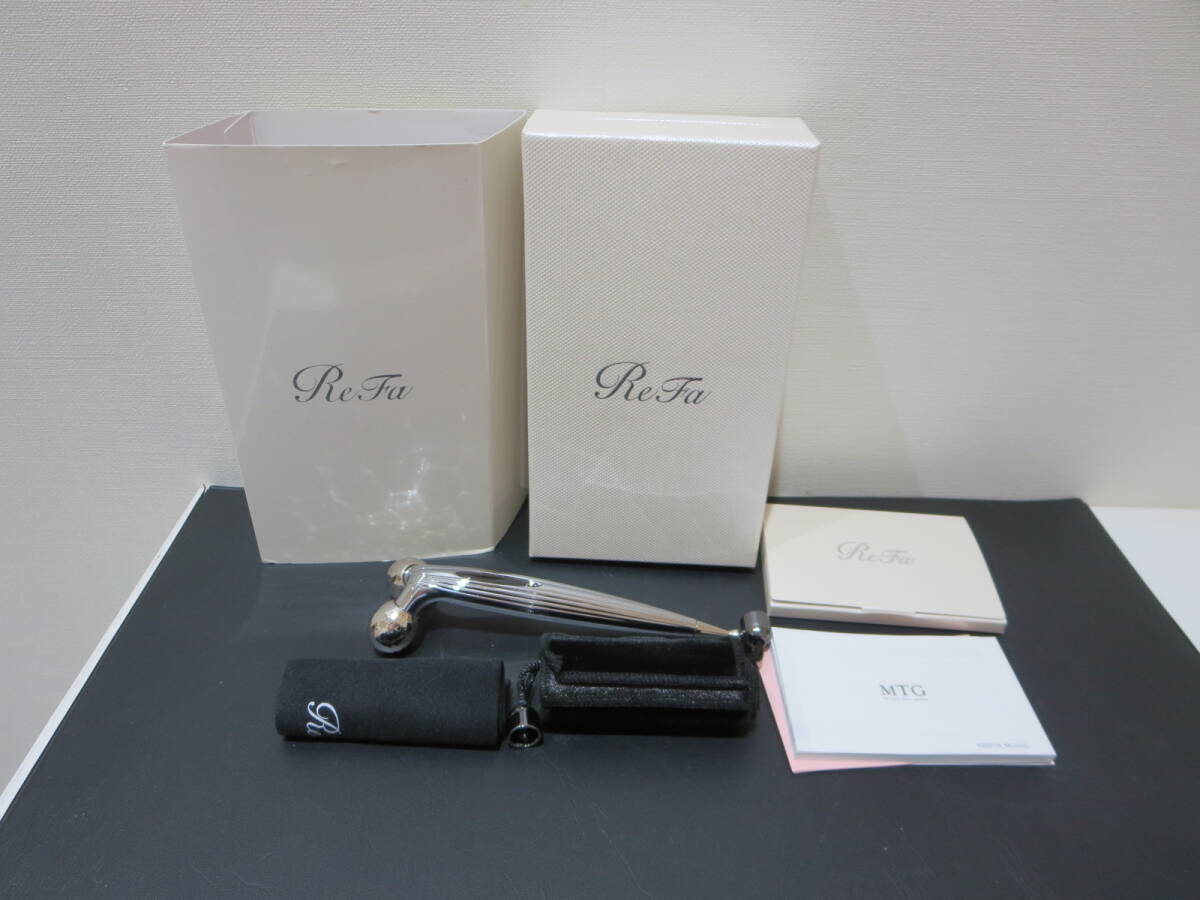 #46723　ReFa S Carat RAY　リファ　エスカラットレイ　ＲＦ-ＳＲ2150Ｂ　美顔ローラー　美顔器_画像1