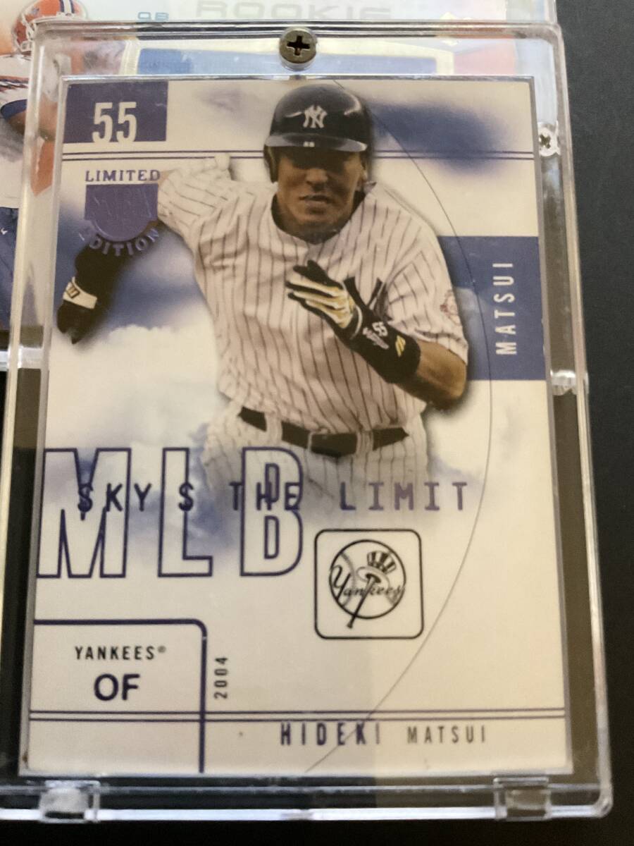 1/1 2004 SkyBox LE Sky's the Limit Executive Proof #5 Hideki Matsui сосна . превосходящий .yan Keith,. человек армия 