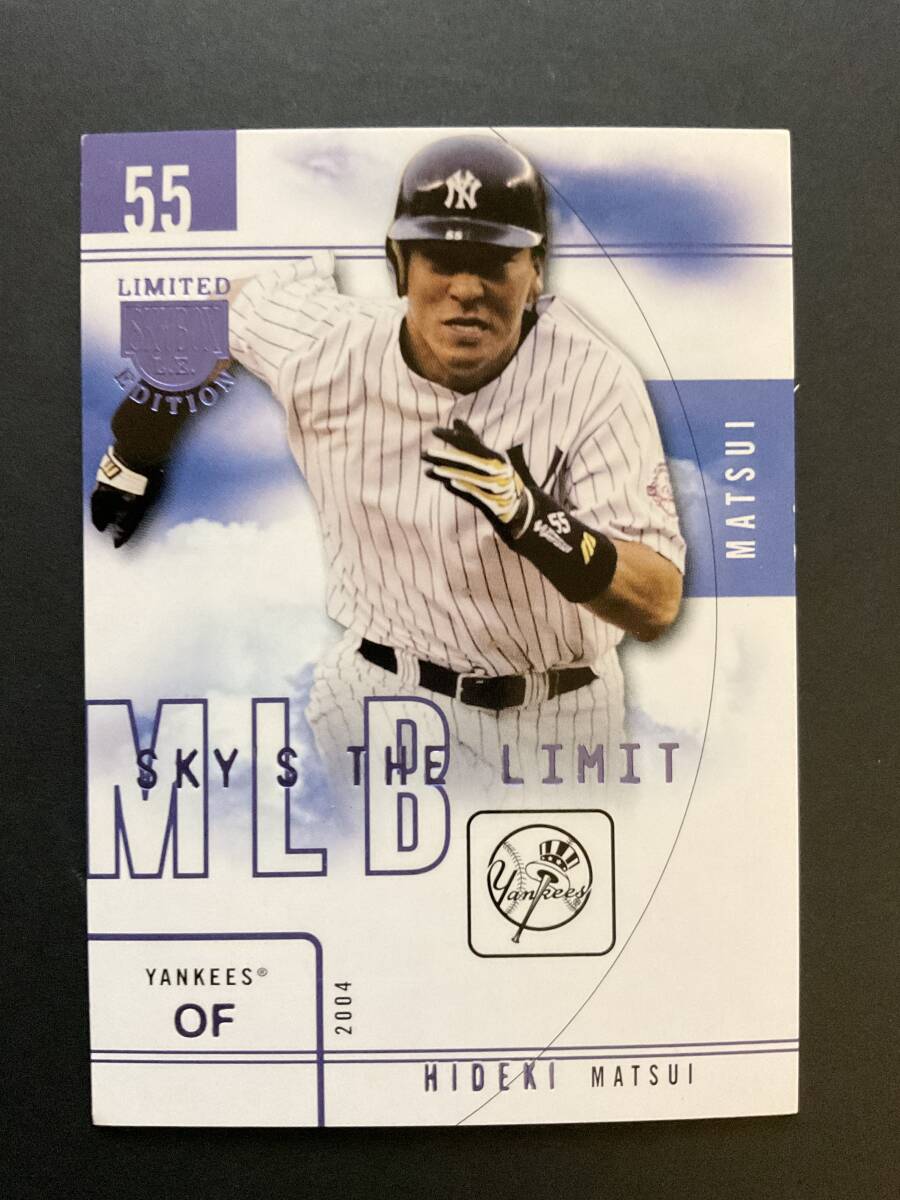 1/1 2004 SkyBox LE Sky's the Limit Executive Proof #5 Hideki Matsui сосна . превосходящий .yan Keith,. человек армия 