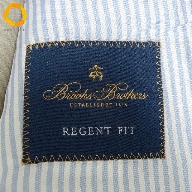 #anc Brooks Brothers BrooksBrothers REGENT FIT одиночный жакет 36SHT бежевый S2B уровень возврат . необшитый на спине мужской [945413]