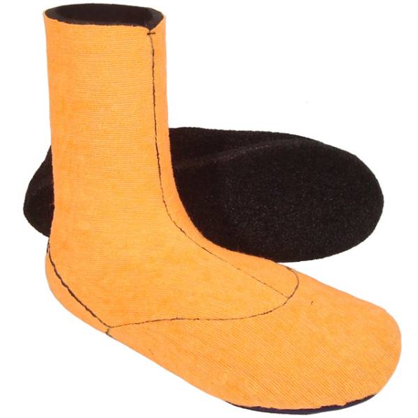 【日本製 M 25～25.5cm】7mm ベルクロラジアル起毛先丸サーフソックス Mサイズ/裏返可能/起毛素材/サーフブーツ/レターパック対応 _画像2