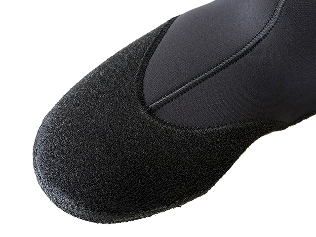 【日本製 M 25～25.5cm】7mm ベルクロラジアル起毛先丸サーフソックス Mサイズ/裏返可能/ストレッチ素材/サーフブーツ/レターパック対応 _画像7