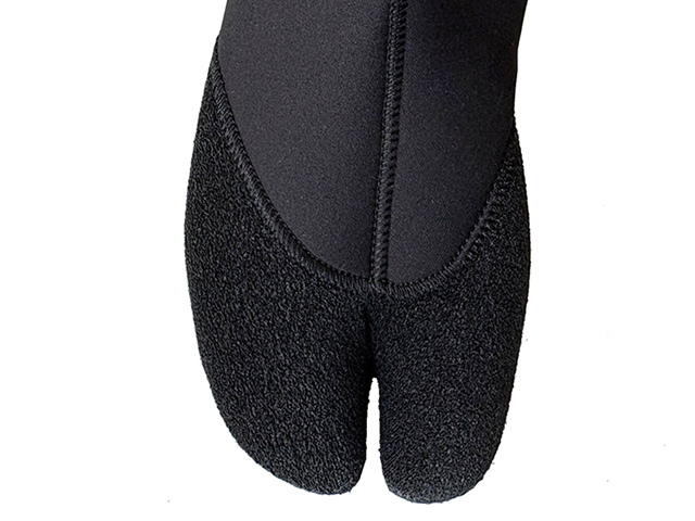 【日本製】3mm ベルクロラジアル起毛サーフソックスLサイズ 裏返し可能/ストレッチ素材/サーフィン/サーフブーツ/防寒/レターパック対応_画像9