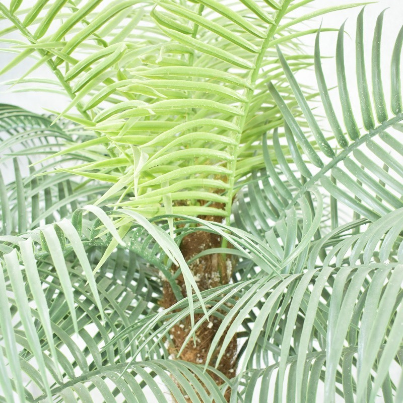 ☆全長160cm☆ フェイクグリーン 造花 ヤシの木 パームツリー フェニックス 屋外&屋内 観葉植物 南国 リゾート 1.5m~1.6m_画像3