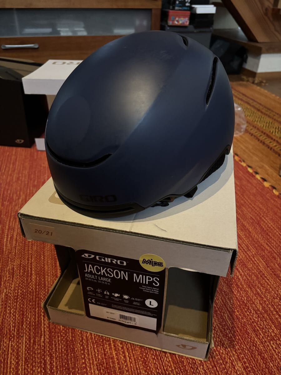 GIRO Jackson mips Lサイズ　59〜62.5cm マット紺色 _画像2