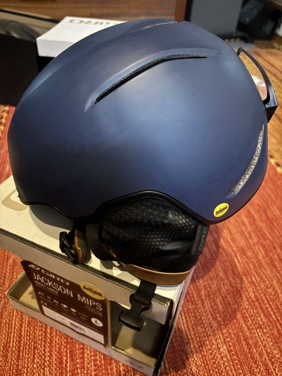 GIRO Jackson mips Lサイズ　59〜62.5cm マット紺色 _画像3
