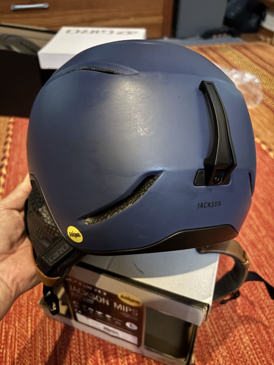 GIRO Jackson mips Lサイズ　59〜62.5cm マット紺色 _画像4