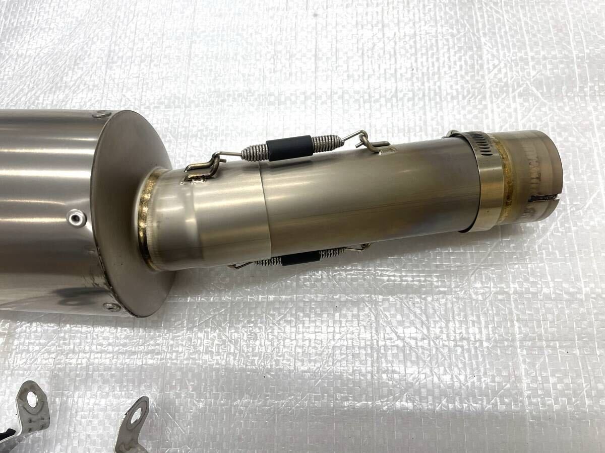 XJR1300FI(RP17J) RC甲子園 HITMAN チタンスリップオンマフラー 絶版希少！_画像2