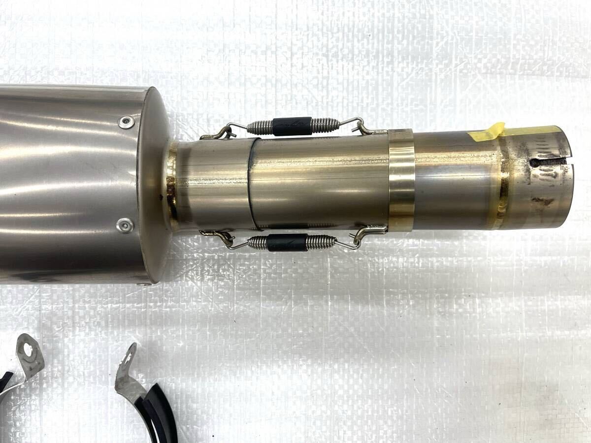 XJR1300FI(RP17J) RC甲子園 HITMAN チタンスリップオンマフラー 絶版希少！_画像5