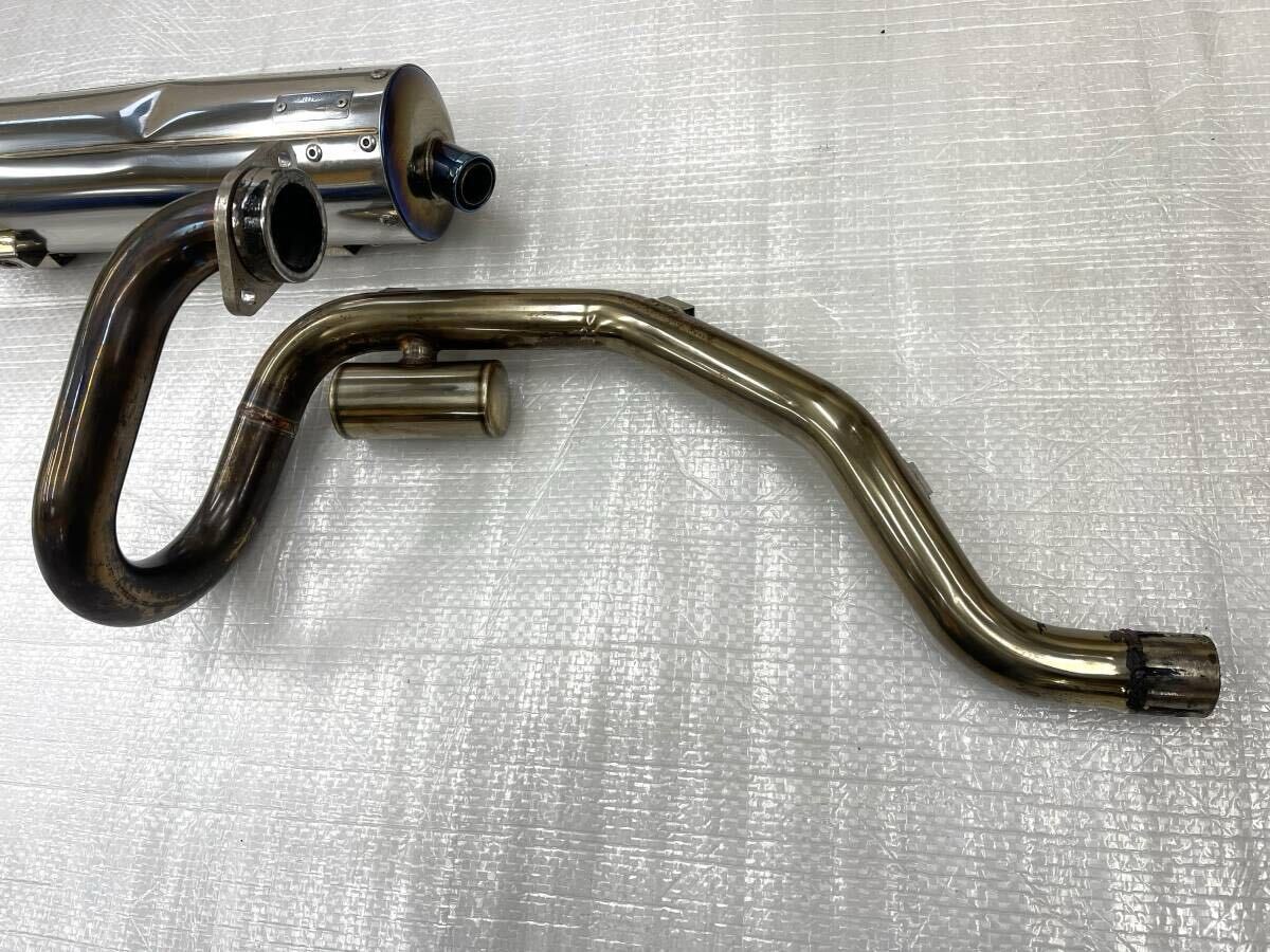セロ-250FI(’08~'17JBK-DG17J) BEAMS パワートレックマフラー/SP忠男 POWER BOXエキゾーストパイプ フルエキセット !_画像6