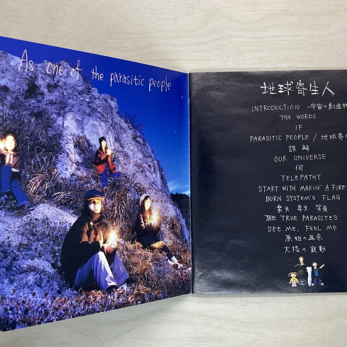 【廃盤・当時物】SUPER JUNKY MONKEY「PARASITIC PEOPLE/地球寄生人」CDアルバム 中古品 | スーパージャンキーモンキー 3rdAlbum SRCL3484_画像5
