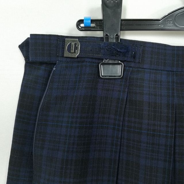 1 иен школьная юбка большой размер лето предмет w78- длина 60 проверка средний . средняя школа плиссировать школьная форма форма женщина б/у HK5375