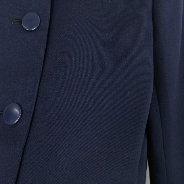 1 иен жакет юбка верх и низ 2 позиций комплект 155A зима предмет женщина школьная форма средний . средняя школа темно-синий форма б/у разряд C EY6539