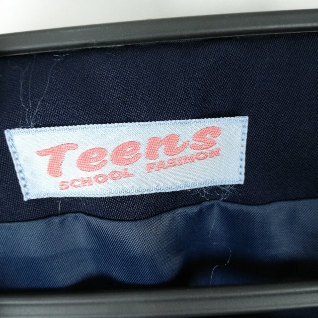 1 иен матроска юбка шарф верх и низ 3 позиций комплект большой размер зима предмет белый 3шт.@ линия женщина школьная форма средний . средняя школа темно-синий форма б/у разряд C EY6543