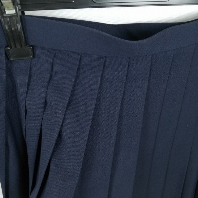 1 иен матроска юбка шарф верх и низ 3 позиций комплект большой размер зима предмет белый 3шт.@ линия женщина школьная форма средний . средняя школа темно-синий форма б/у разряд C EY6543