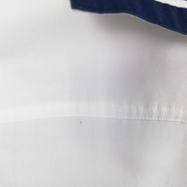 1 иен матроска юбка шарф верх и низ 3 позиций комплект лето предмет белый 3шт.@ линия женщина школьная форма Kanagawa Япония женщина университет приложен средний . белый форма б/у разряд C EY6673