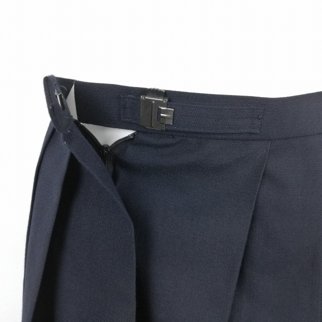 1 иен блейзер юбка шнур Thai верх и низ 4 позиций комплект указание 165A Fuji яхта зима предмет женщина школьная форма Kanagawa высота . средняя школа темно-синий форма б/у разряд B EY6683