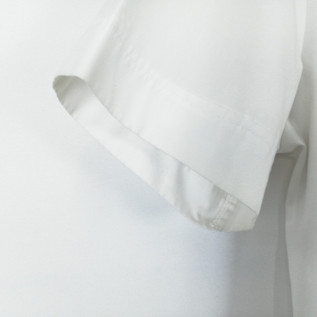 1 иен матроска мини-юбка лента верх и низ 3 позиций комплект L большой размер лето предмет женщина школьная форма Okayama белый . средняя школа белый форма б/у разряд C EY6607