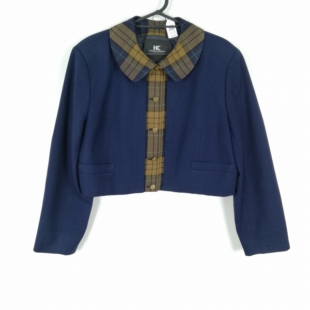 1 иен жакет верхняя одежда большой размер очень большой зима предмет женщина школьная форма Кагосима замок запад средняя школа форма Koshino Hiroko б/у разряд C EY6777