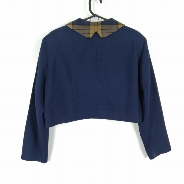 1 иен жакет верхняя одежда большой размер очень большой зима предмет женщина школьная форма Кагосима замок запад средняя школа форма Koshino Hiroko б/у разряд C EY6777