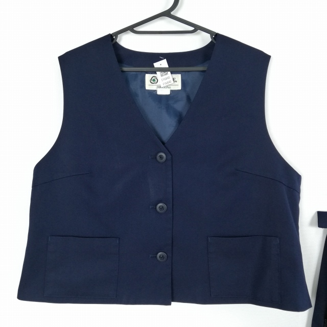 1 иен eaton лучший юбка верх и низ 3 позиций комплект большой размер очень большой зима предмет женщина школьная форма средний . средняя школа темно-синий форма б/у разряд C EY6840