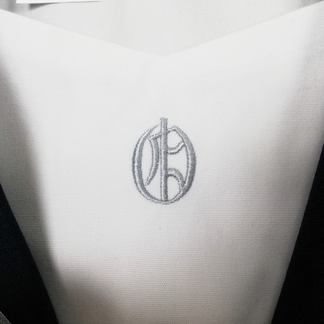 1 иен матроска юбка шарф верх и низ 3 позиций комплект большой размер очень большой промежуточный одежда серый 3шт.@ линия женщина Kochi холм . средняя школа белый б/у разряд C EY6870